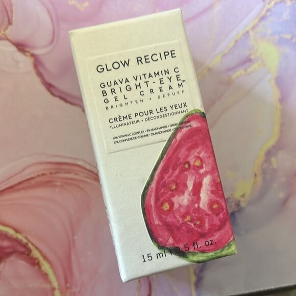 Glow Recipe Guava Vitamin C Bright Eye Gel Cream - Picture 3 of 4